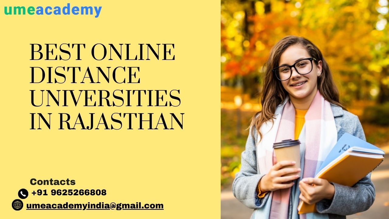 Best Online Distance Universities In Rajasthan